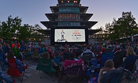 Thumbnail for Nothing 'Wimpy' about movie screening at Indianapolis' Pagoda Plaza