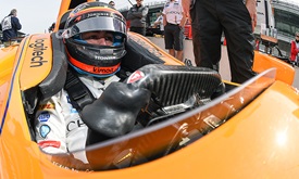 Thumbnail for Alonso skates through successful first day of Indy 500 practice