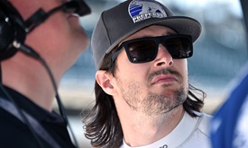 Thumbnail for Hildebrand has look of confident driver for Indianapolis 500