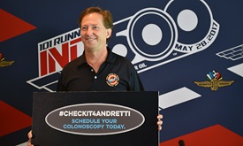 Thumbnail for Battling colorectal cancer, John Andretti takes message public