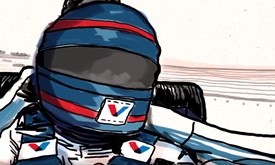 Thumbnail for 'Cartoon Al' helps tell story of closest Indy 500 finish 25 years ago