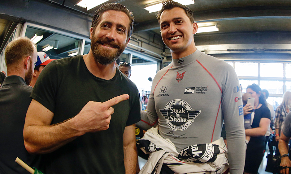 Jake Gyllenhaal and Graham Rahal