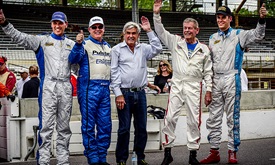 Thumbnail for Unsers mix laughs, competition in SVRA weekend at Indianapolis