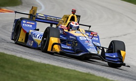 Thumbnail for Rossi sets pace in Road America opening practice