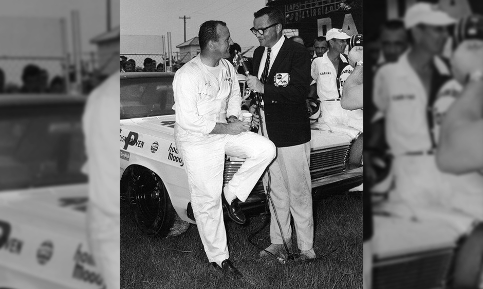 A.J. Foyt and Chris Economaki