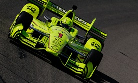 Thumbnail for Pagenaud sends speedy reminder in final Iowa practice