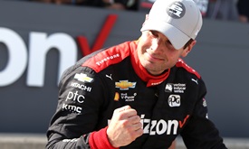 Thumbnail for Power's qualifying mastery shows again at Iowa