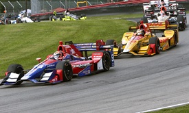 Thumbnail for Andretti cars show well at Mid-Ohio despite incident with teammates