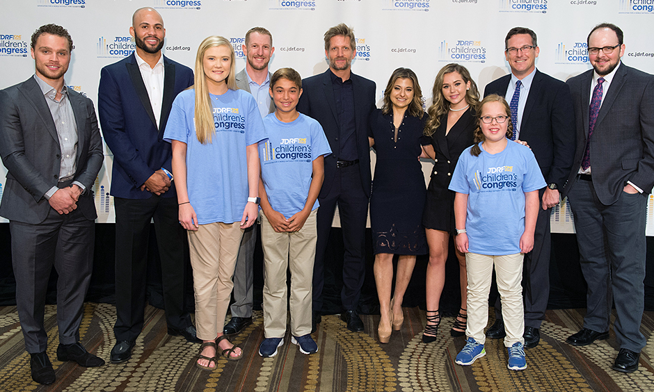 Charlie Kimball at the JDRF Children's Congress