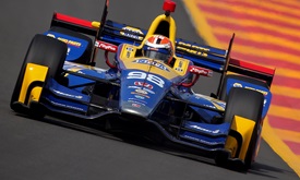 Thumbnail for Rossi steals first career pole with last-lap dash at Watkins Glen