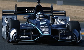 Thumbnail for Intentional or not, Newgarden makes statement in Sonoma practice