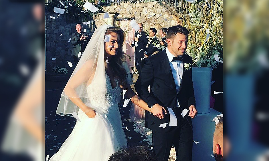 Mr. and Mrs. Marco Andretti