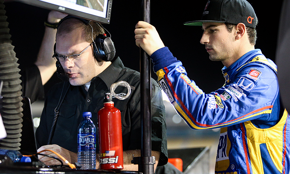 Alexander Rossi and Jeremy Milless