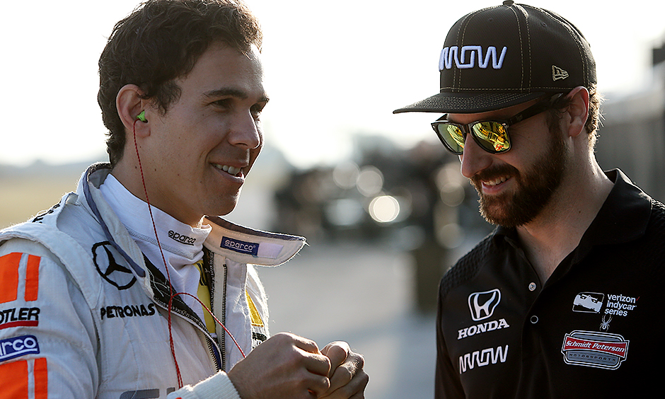 Robert Wickens and James Hinchcliffe