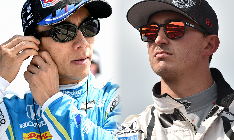Takuma Sato and Graham Rahal