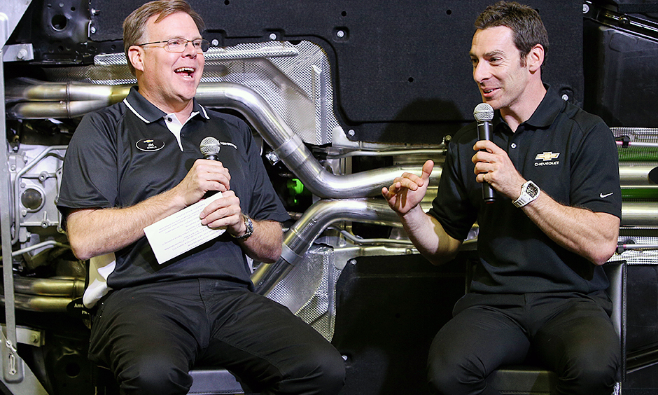 Jim Campbell and Simon Pagenaud