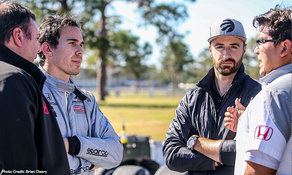 Robert Wickens and James Hinchcliffe