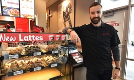 Thumbnail for Hinchcliffe giddy helping bring a little Canada to Indy with Tim Hortons