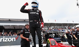 Thumbnail for St. Pete pole sitter Wickens doesn't consider himself a rookie