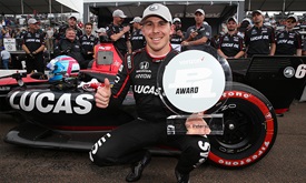 Thumbnail for Wickens grabs St. Petersburg pole in wild Verizon P1 Award qualifying