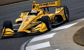 Thumbnail for Castroneves back in INDYCAR saddle again at Barber open test