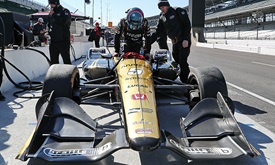 Thumbnail for Telitz calls first Indy car test 'a pile of fun'