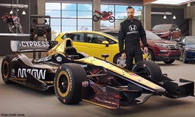 Thumbnail for Hinchcliffe's Honda commercials provide 'Dream' exposure for INDYCAR