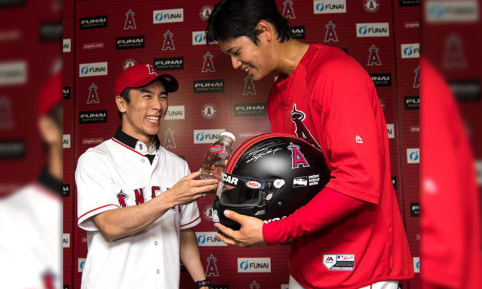 Takuma Sato and Shohei Ohtani