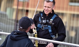 Thumbnail for Carpenter puts finishing touches on 'This is May' graphic