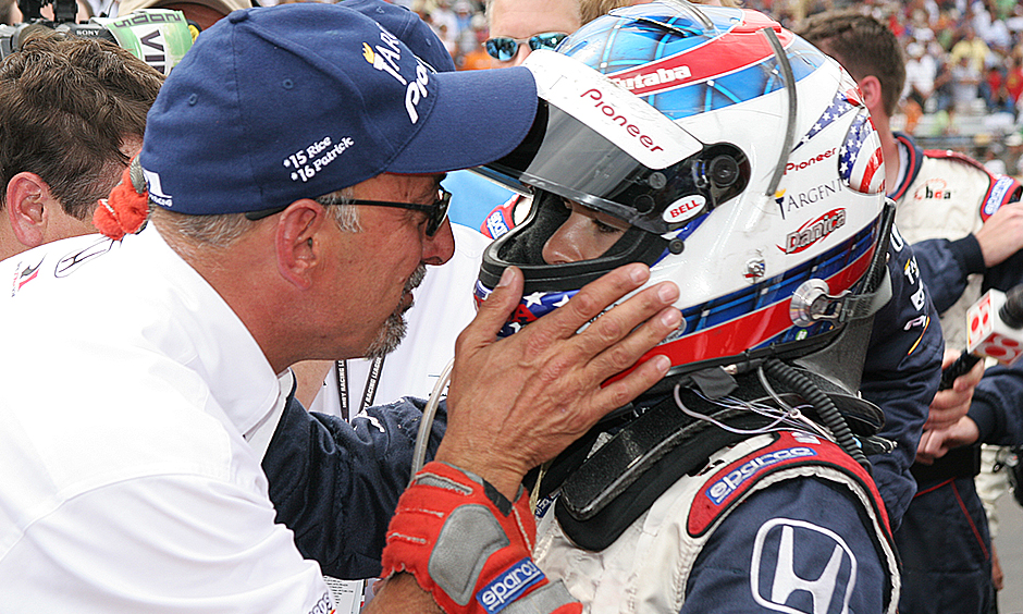 Bobby Rahal and Danica Patrick