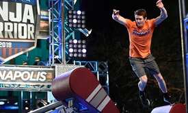 Thumbnail for Dixon leaps out of comfort zone to compete on 'American Ninja Warrior'