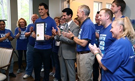 Thumbnail for Giving Back: Families of ill children get dinner served by Rahal