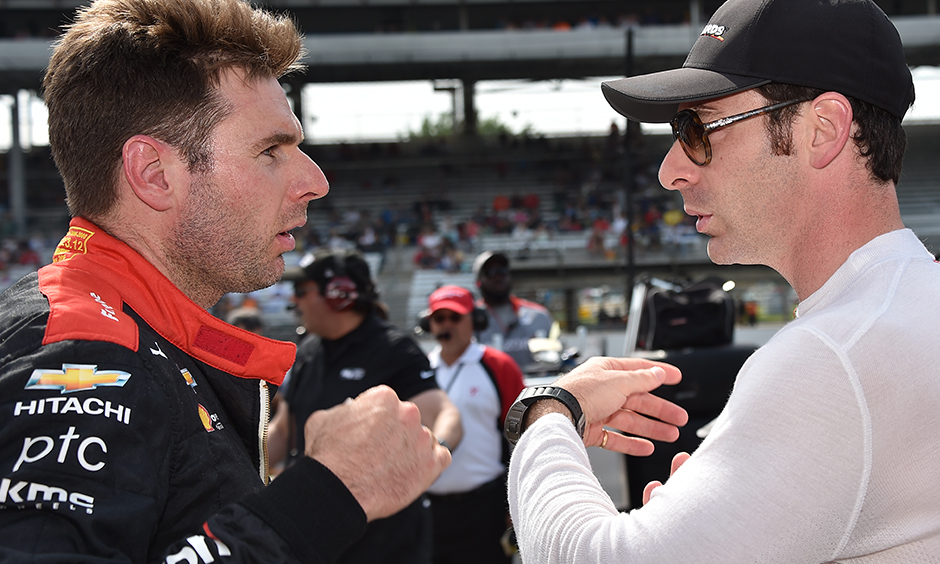 Will Power and Simon Pagenaud