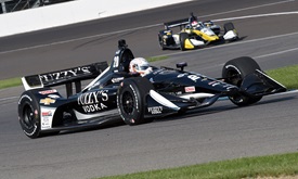 Thumbnail for Power shows why IMS road course is his favorite in second INDYCAR GP practice