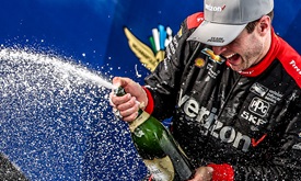 Thumbnail for Power hits trifecta of INDYCAR Grand Prix victories