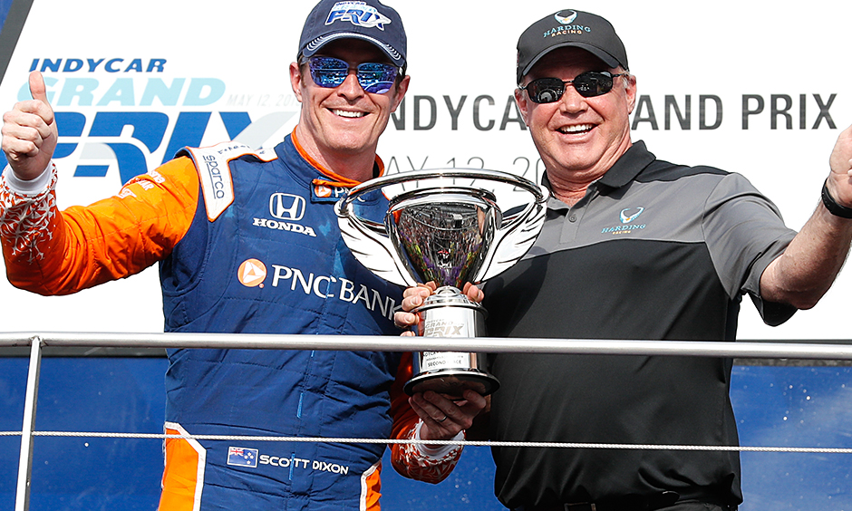 Scott Dixon and Al Unser Jr