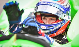 Thumbnail for Patrick starts down path she hopes will lead to Indy 500 win in farewell