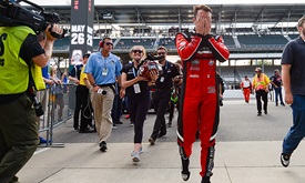 Thumbnail for Davison overcomes practice crash to squeak into Indy 500 field