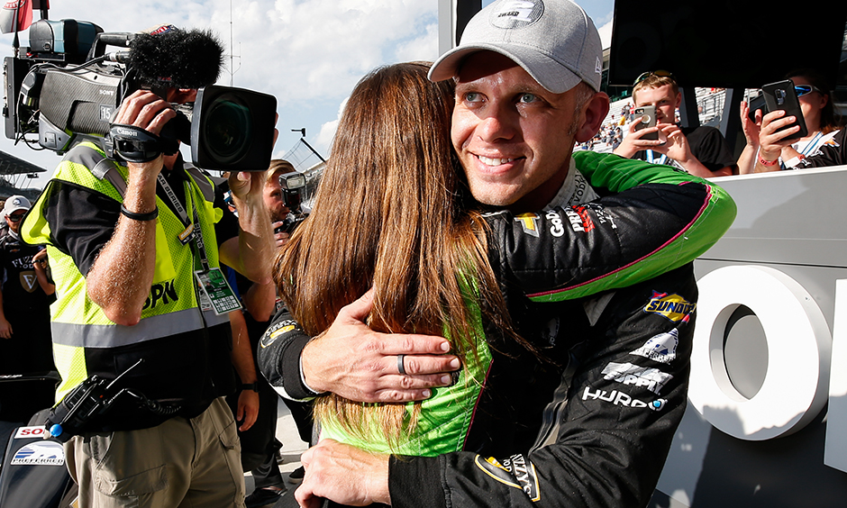 Ed Carpenter and Danica Patrick