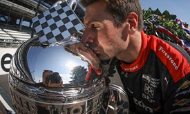 Thumbnail for Reliving his dream of winning Indy 500 causes Power to lose sleep