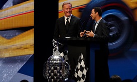 Thumbnail for Victory Celebration shows off drivers' humor, reverence for Indy 500