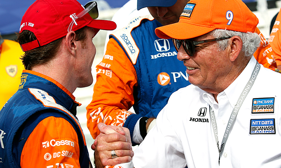 Mike Hull and Scott Dixon