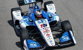 Thumbnail for Rahal puts car atop leaderboard in final Mid-Ohio practice