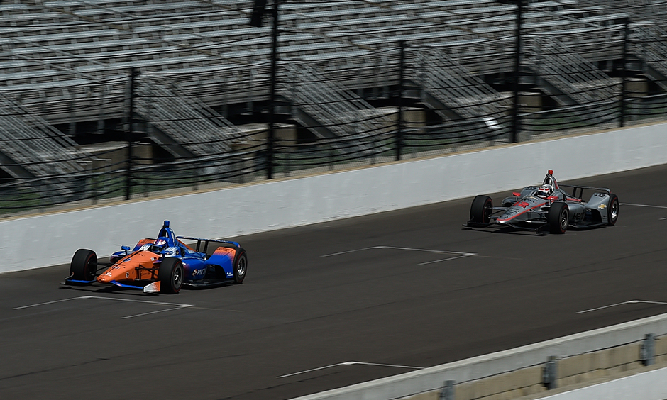 Scott Dixon and Will Power