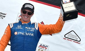 Thumbnail for Dixon takes what he can get with Pocono podium finish