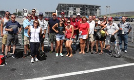 Thumbnail for INDYCAR fans bond on jam-packed bus trip to Gateway