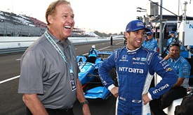 Thumbnail for NASCAR great Wallace enjoys return visit to INDYCAR paddock