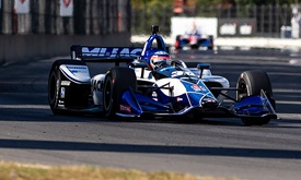 Thumbnail for Sato wins at Portland; Dixon recovers to retain points lead
