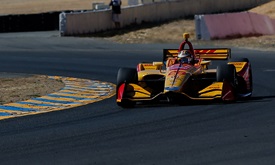 Thumbnail for Hunter-Reay gets jump on field in opening Sonoma practice