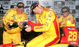 Thumbnail for Hunter-Reay quietly dominates to win Sonoma finale